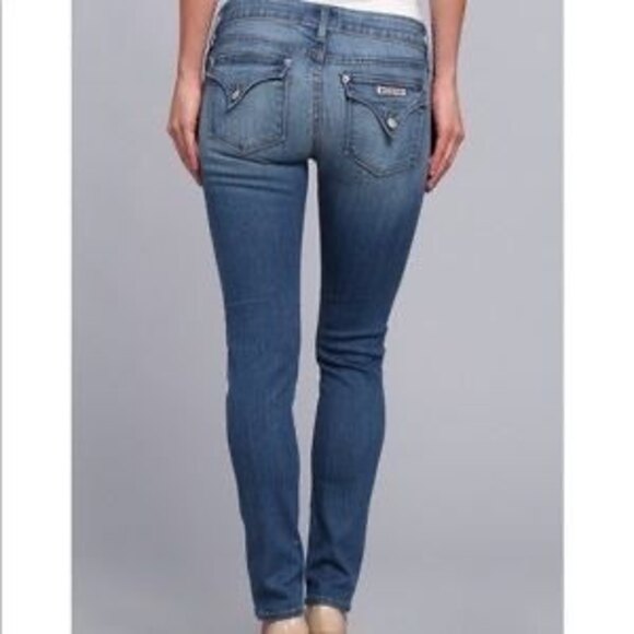Hudson Jeans Denim - Hudson Jeans Nicole Ankle Skinny Hollywoodland Wash Flap Pockets